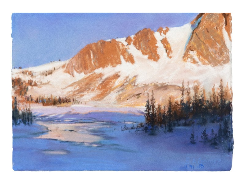 Bruce Gomez
(American, b. 1957)
Snowy Mountains, 1991 (1 of 5)