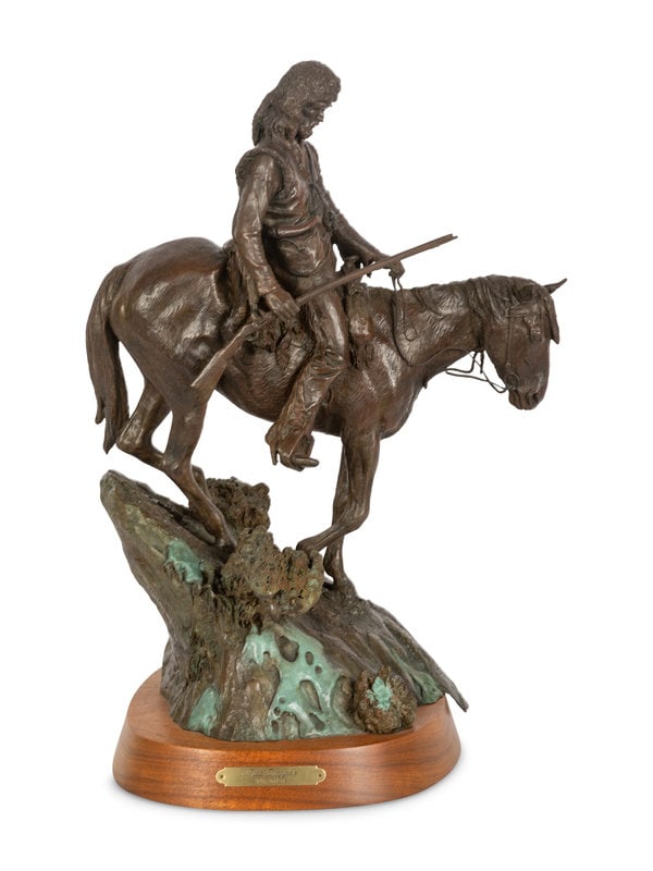 Keith Christie
(American, 1935-2017)
Free Trapper, edition 20/24, 1984 (1 of 5)