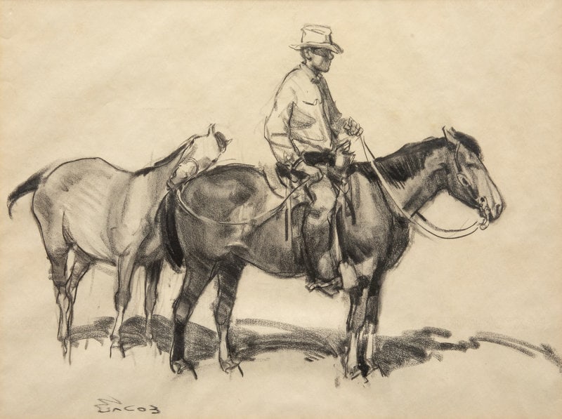 Ned Jacob
(American, b. 1938)
Untitled (Cowboy) (1 of 5)