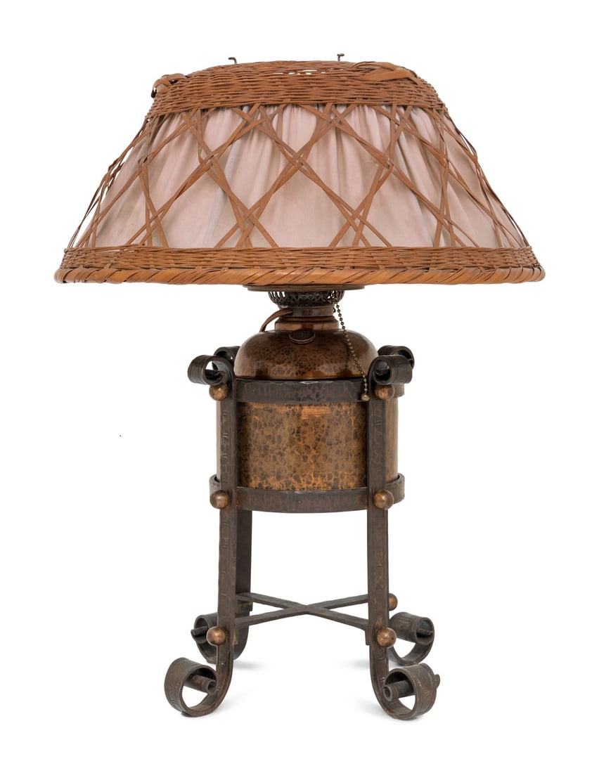 Gustav Stickley (American, 1858-1942) Table Lamp, model 376, c. 1906 (1 of 5)