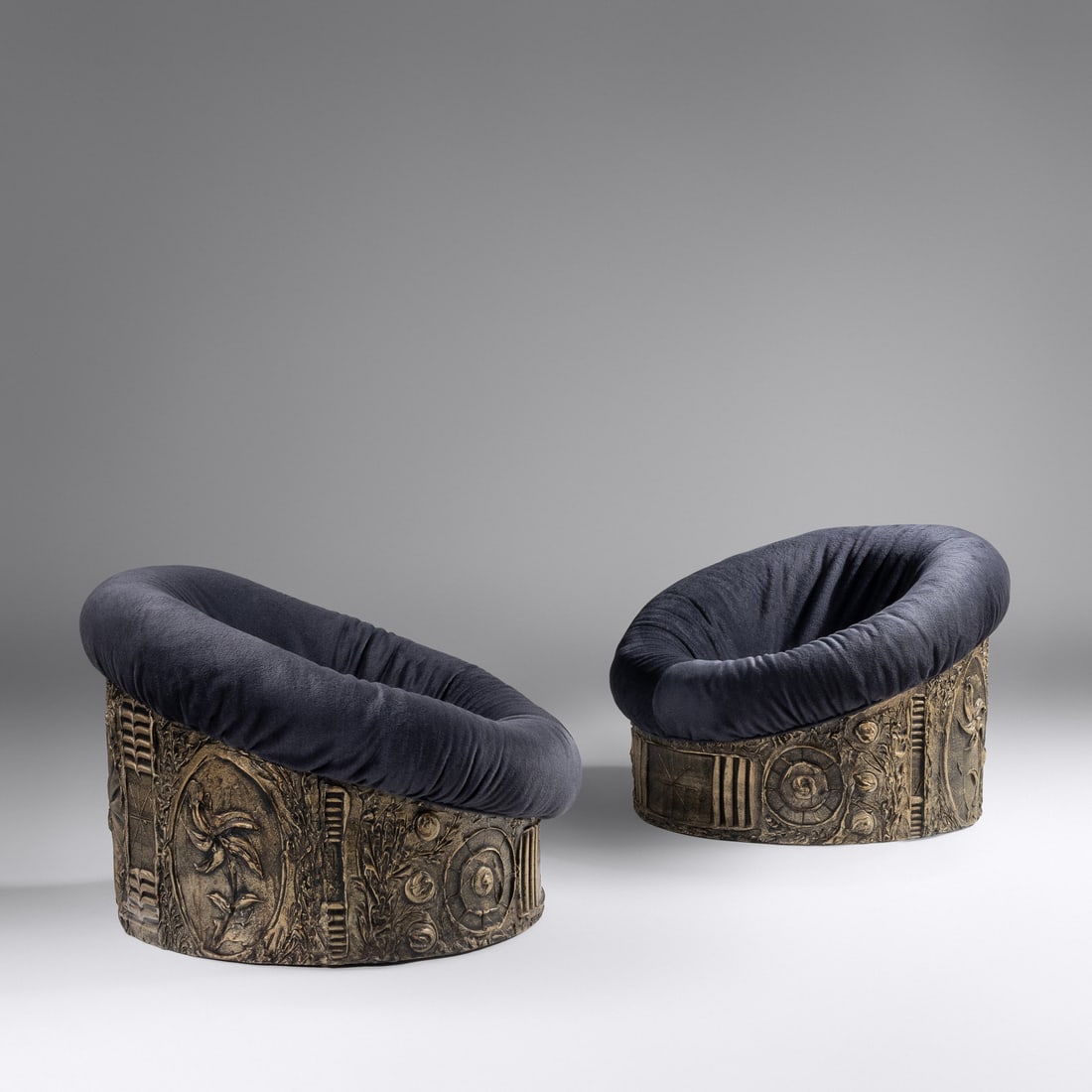 Adrian Pearsall (American, 1925-2011) Pair of Lounge Chairs Craft Associates, USA (1 of 2)