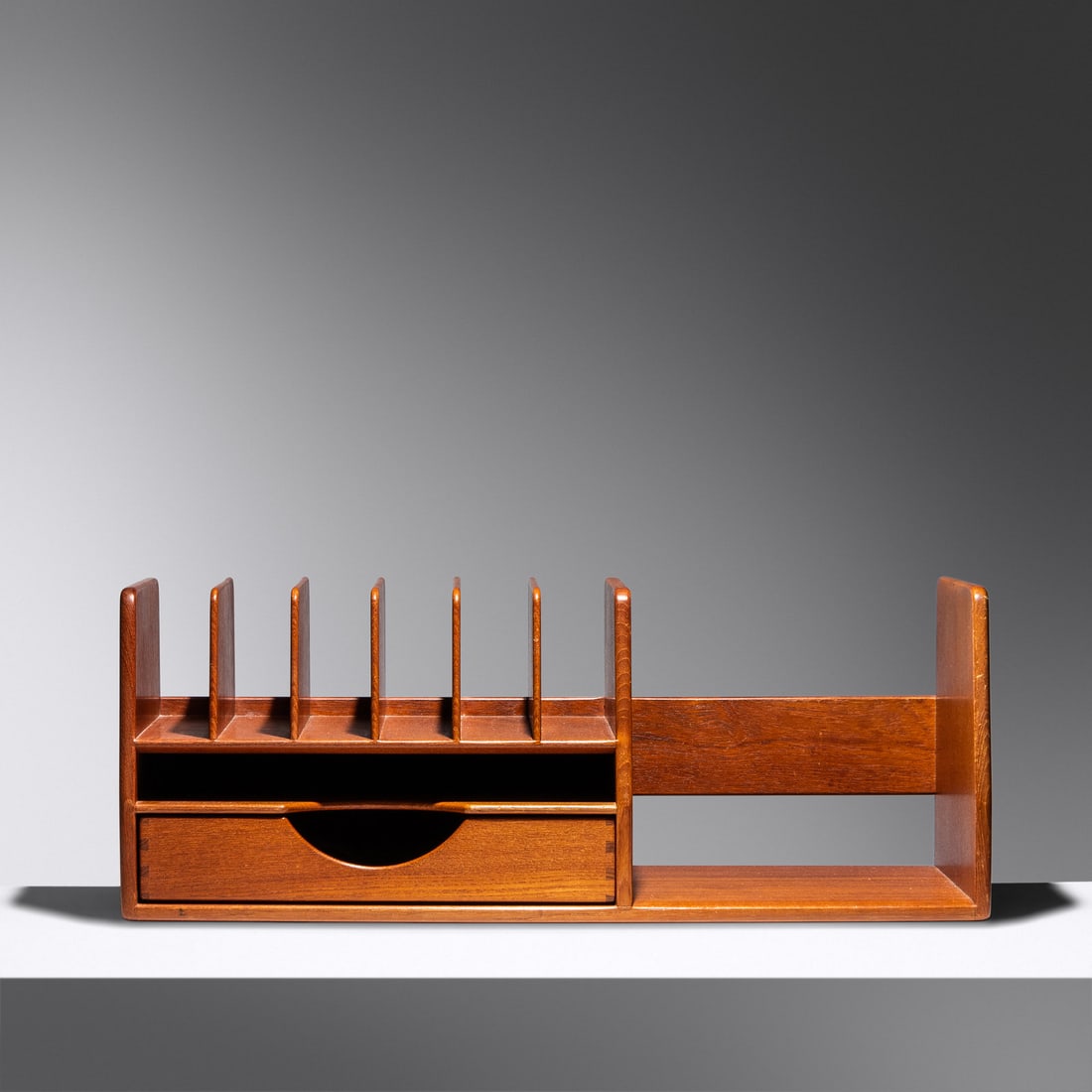Hans J. Wegner  (1914-2007) Desk Organizer, c. 1950 Johannes Hansen, Denmark (1 of 2)