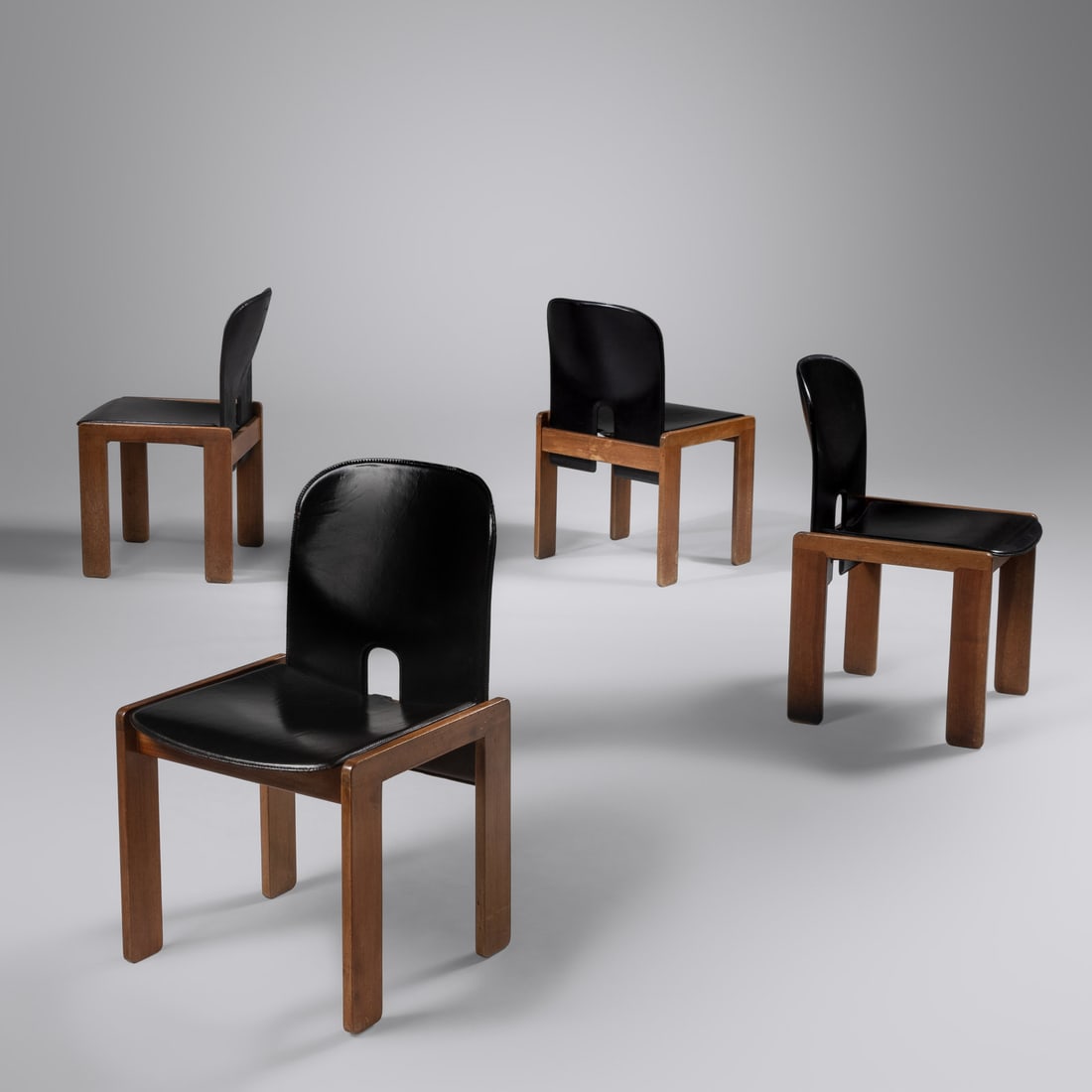 Afra Scarpa & Tobia Scarpa (1937-2011 | b. 1935) Set of Four Dining Chairs, model no. 121, c. 1965 (1 of 2)
