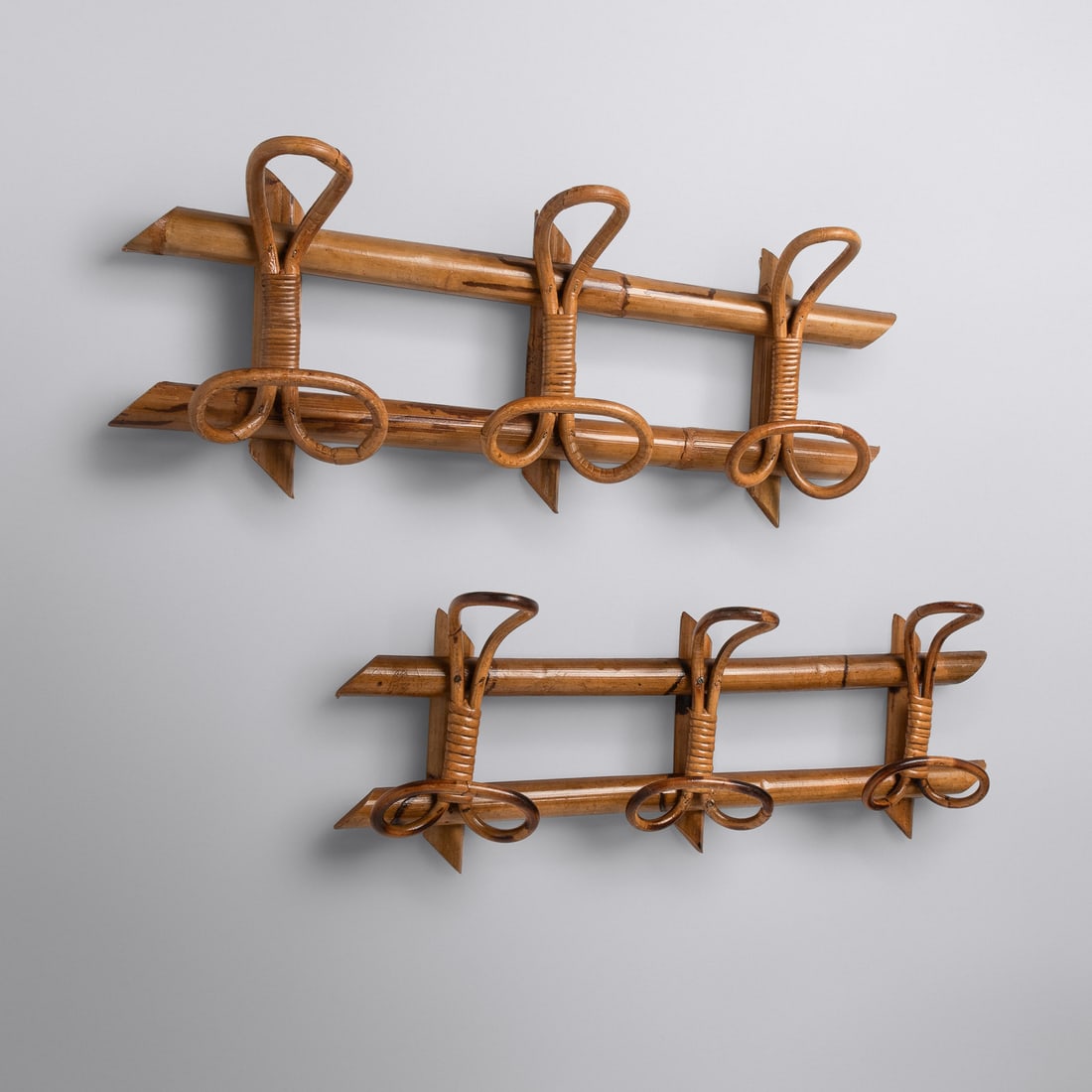 Manner of Franco Albini  Mid 20th Century Pair of Coat Hangers, c. 1960 Italian (1 of 2)