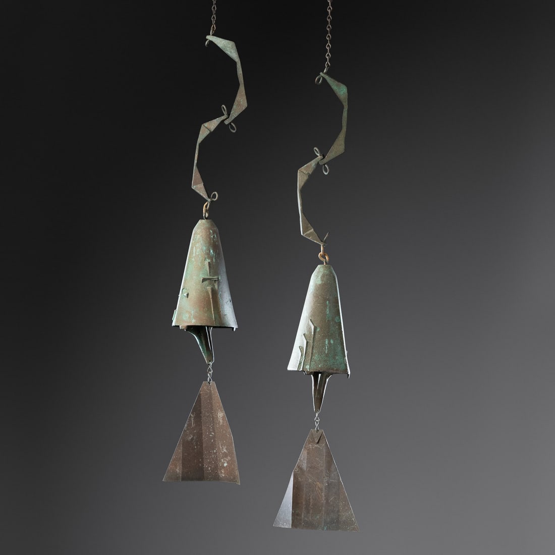 Paolo Soleri (1919-2013) Two Wind Bells Arcosanti Studios, USA (1 of 1)