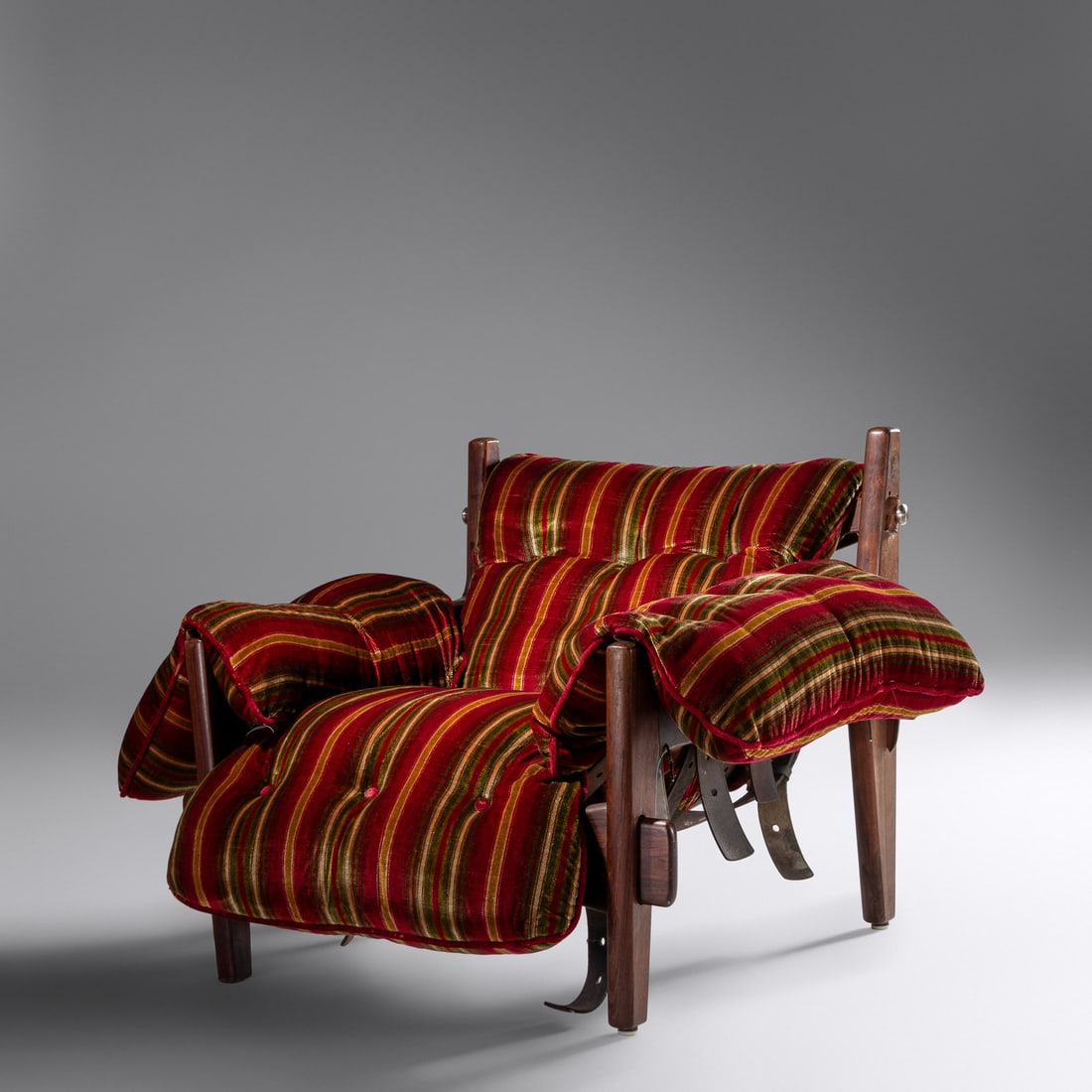 Sergio Rodrigues (1927-2014) 'Mischievous' Lounge Chair, 1963 Poltrona Moleca, Brazil (1 of 2)