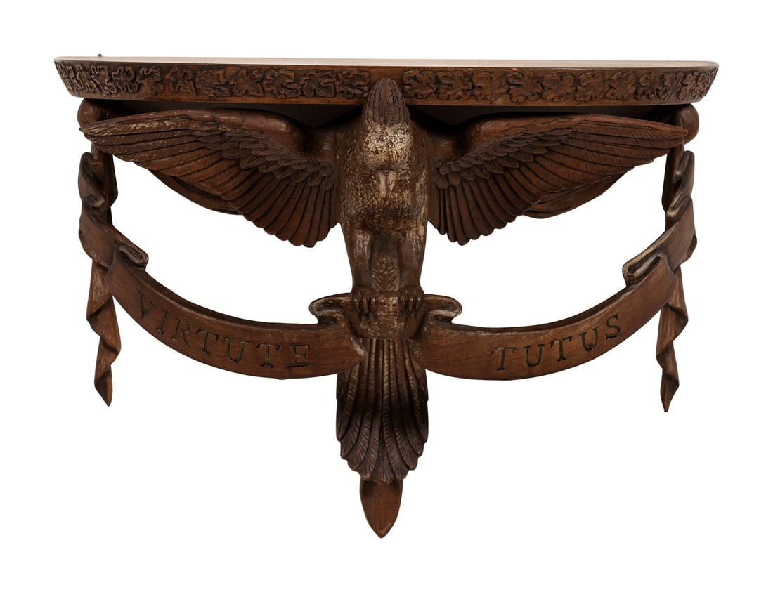 A Carved Wood Dove Wall Bracket (1 of 4)