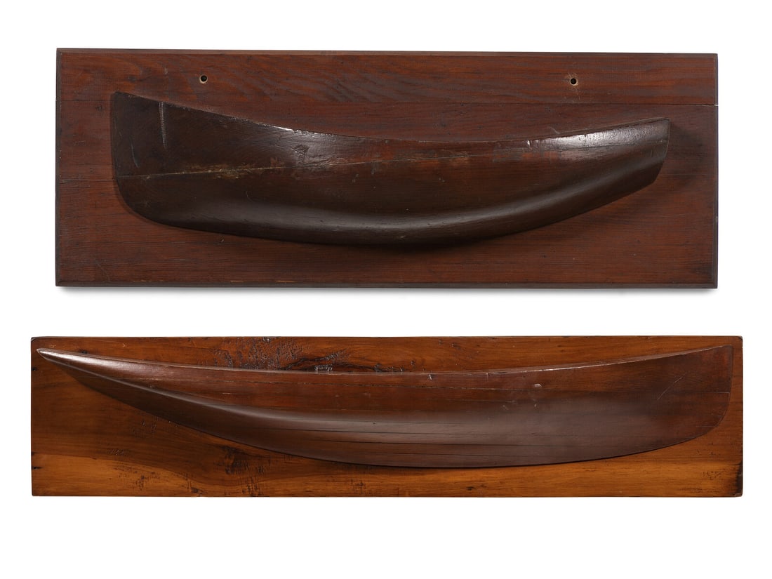 Two Mounted Half Hull Models (1 of 7)