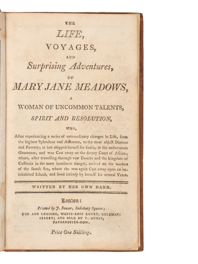 [VOYAGE NARRATIVES]. A group of 5 voyage narratives, comprising: (1 of 4)