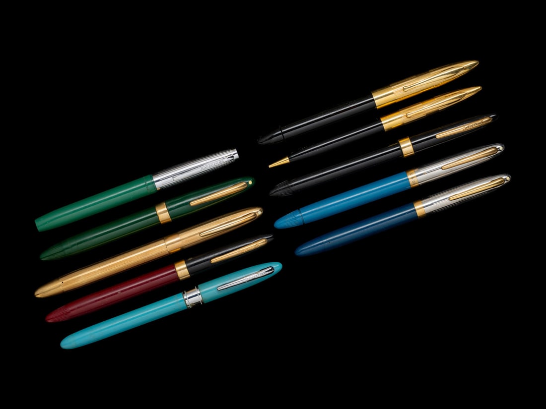 A Collection of Ten Sheaffer's Writing Instruments (1 of 2)