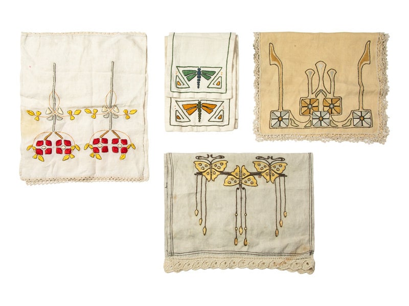 A Group of Arts and Crafts Textiles (1 of 7)