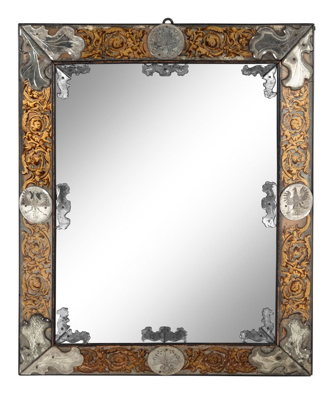 A Baroque Verre Eglomise Mirror (1 of 3)