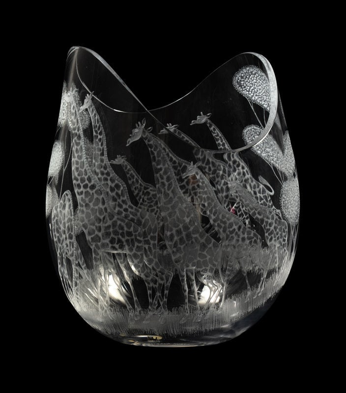 A Vicke Lindstrand for Kosta Boda Vase (1 of 4)