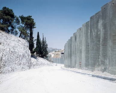 Sean Hemmerle (born 1966) Abu Dis, Palestine, 2004: Sean Hemmerle (born 1966)Abu Dis, Palestine, 2004Archival pigment print, flush-mounted on board and printed c. 2004; accompanied by a label, signed in ink; edition '3/5'.sheet/ flush-mount: 18 ½