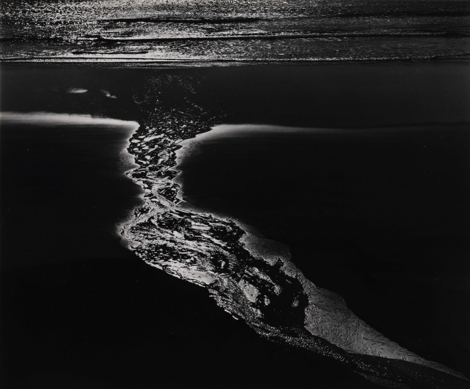 Brett Weston (1911-1993) Untitled Abstraction, 1981 (1 of 5)