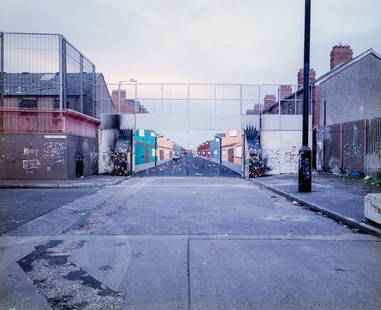 Sean Hemmerle (born 1966) Belfast, 2004: Sean Hemmerle (born 1966)Belfast, 2004Archival pigment print, flush-mounted on board and printed c. 2004; accompanied by a label, signed in ink; edition '4/5'.sheet/ flush-mount: 18 ½ x 23in. (47