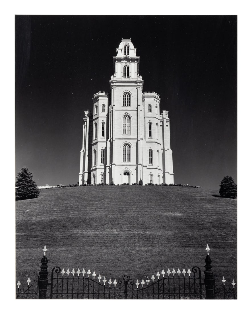 Ansel Adams (1902-1984) Mormon Temple, Monti, Utah, 1948 (1 of 5)