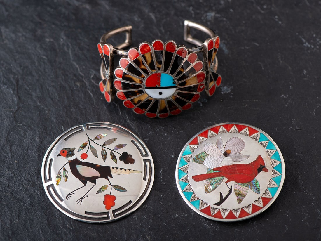 Zuni Mosaic Inlay Jewelry (1 of 5)