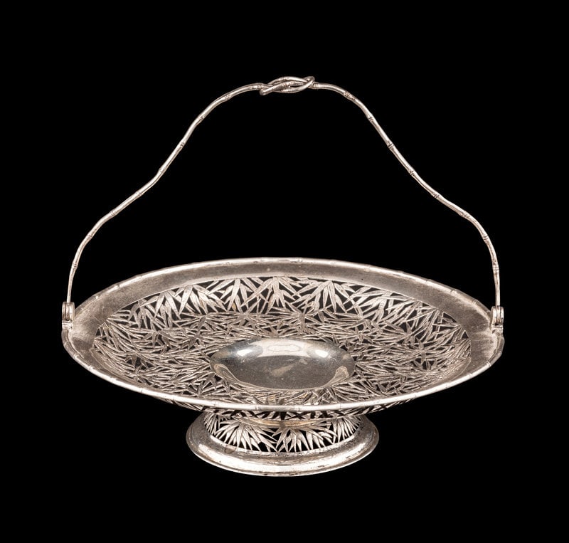 A Chinese Export Silver Tazza (1 of 4)