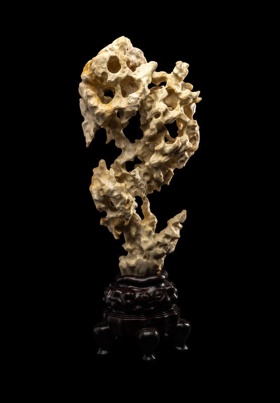 A Chinese Taihu Scholar's Rock (1 of 3)