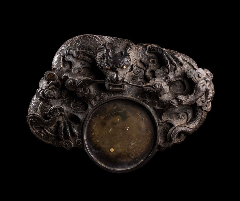 A Chinese Duan 'Dragon' Inkstone (1 of 3)