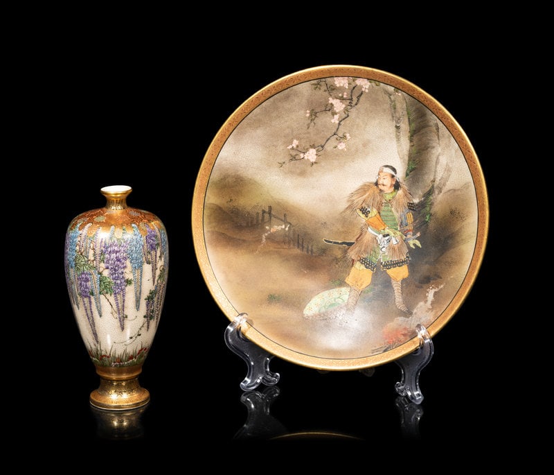 Two Fine Japanese Satsuma Wares (1 of 4)