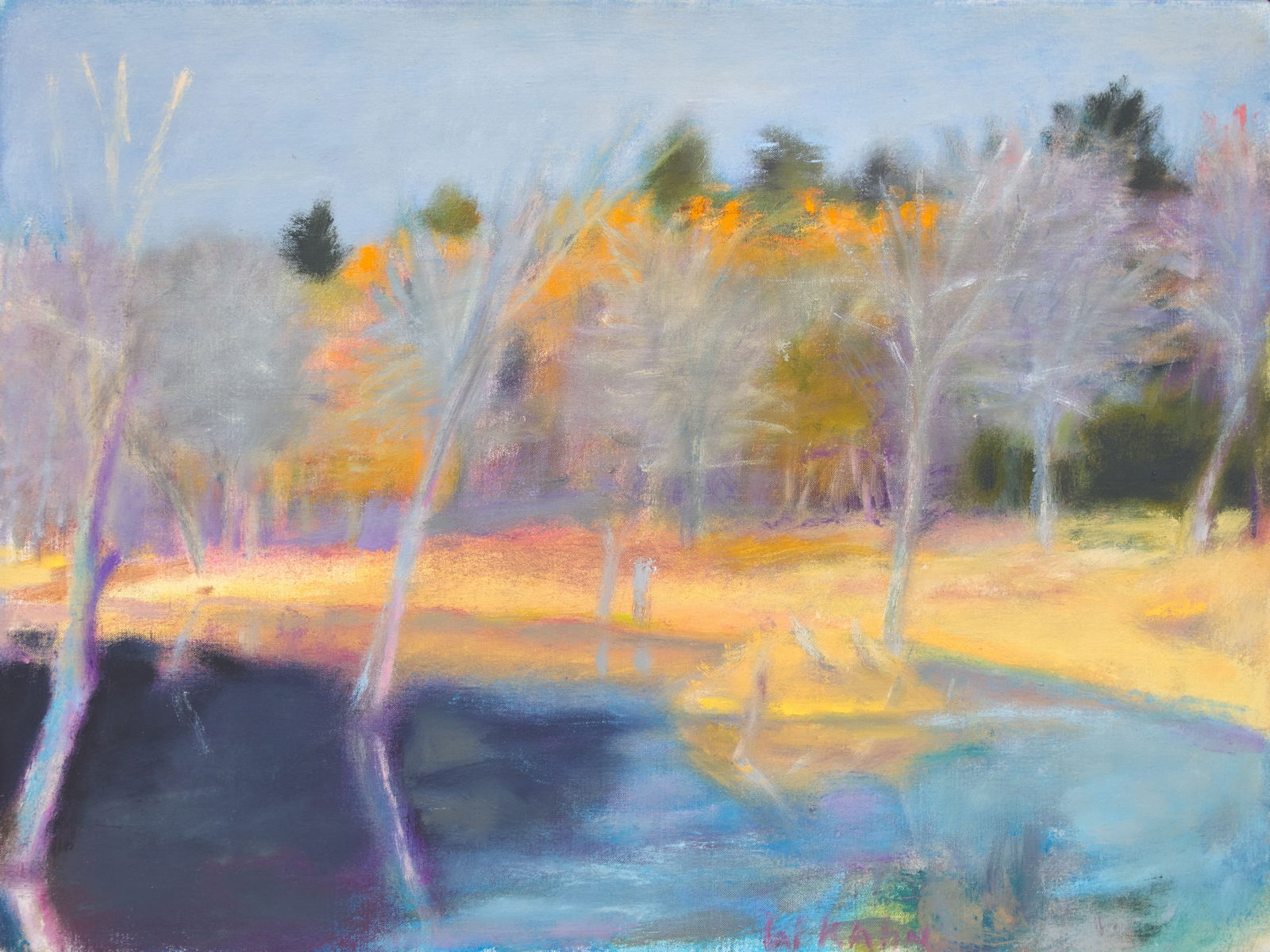 Wolf Kahn (American/German, 1927-2020) - Beaver Swamp in Autumn: Wolf Kahn (American/German, 1927-2020) - Beaver Swamp in Autumn Signed ‘W KAHN’ bottom center right; also pencil titled on upper stretcher verso, and numbered and dated ‘#78 1975R