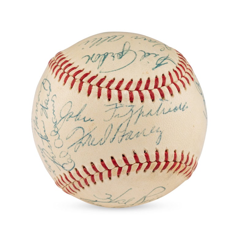 A 1954 Pittsburgh Pirates Team Signed Autograph Baseball (SGC Letter of Authenticity) (1 of 7)