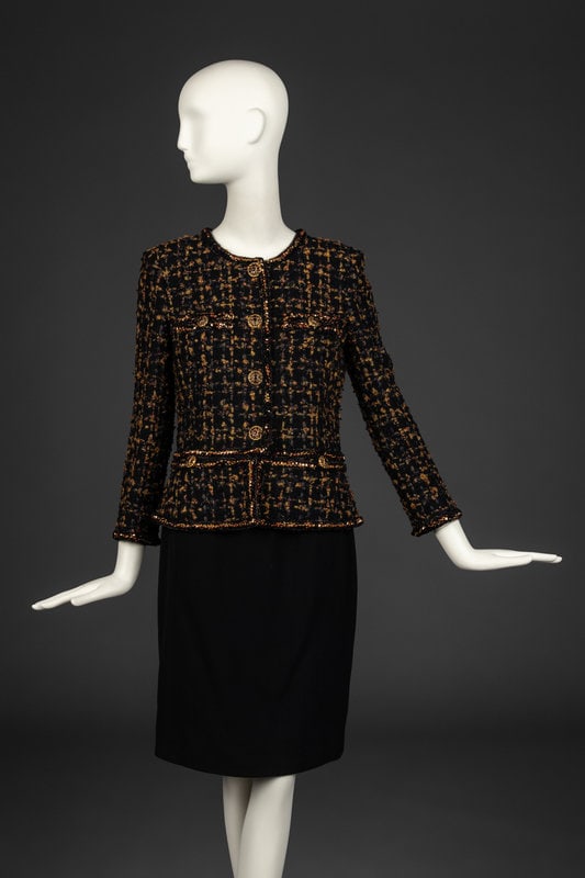 Chanel Tweed Jacket, 2019: Chanel Tweed Jacket, 2019 Alicia Simeran was born in Mendoza, in the heart of Argentina’s wine country. While attending Catholic school, Alicia’s mother helped her construct a dress of h
