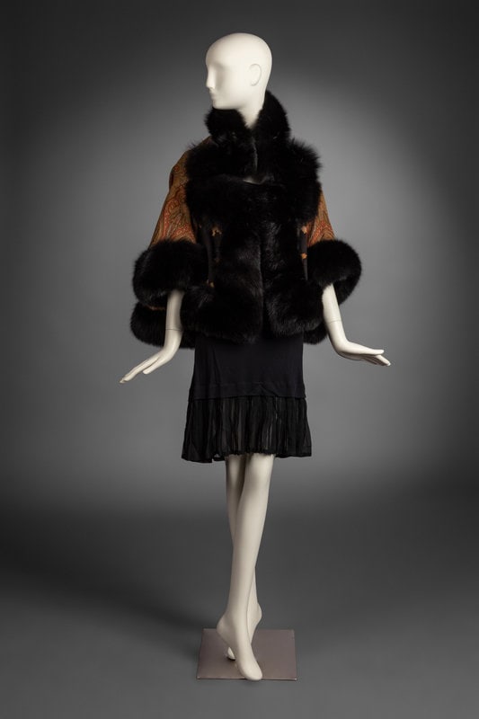 Ralph Rucci Fox Fur Trimmed Jacket (1 of 3)