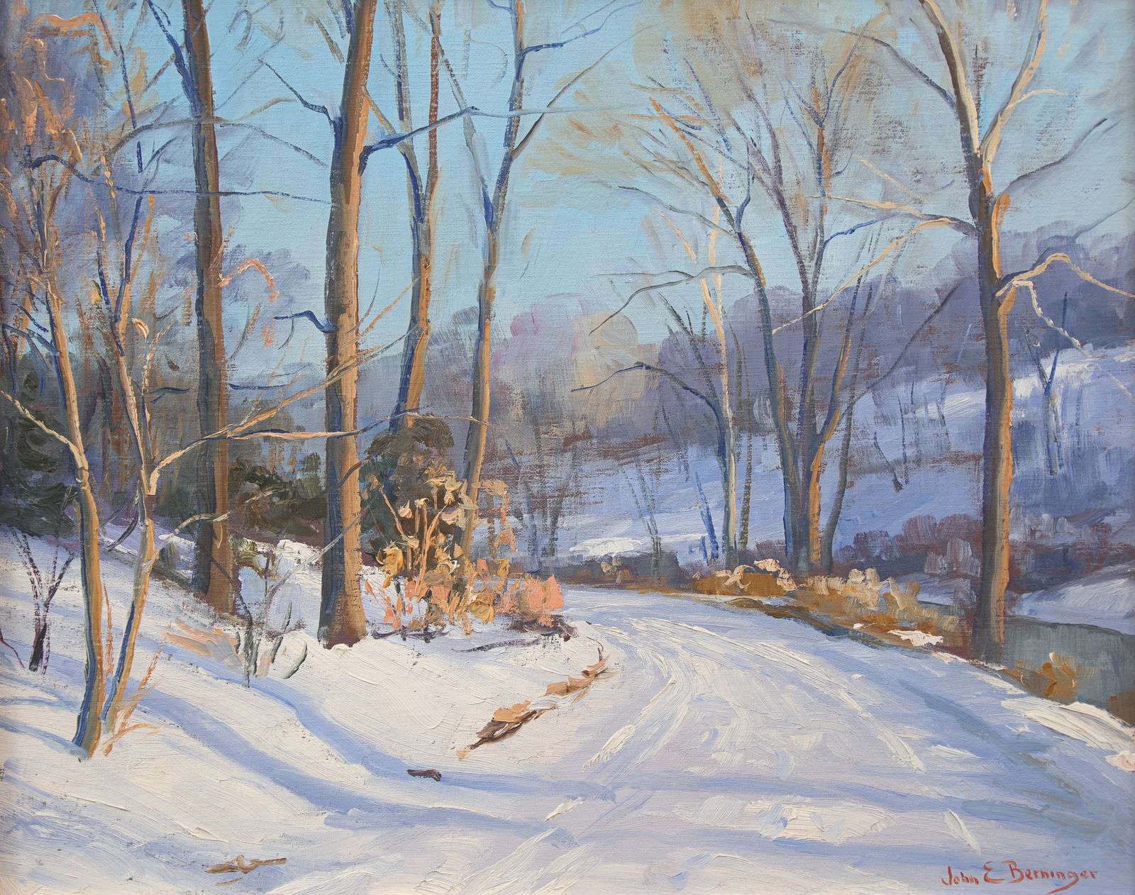 John E. Berninger (American, 1897–1981) - Around the Bend (1 of 2)