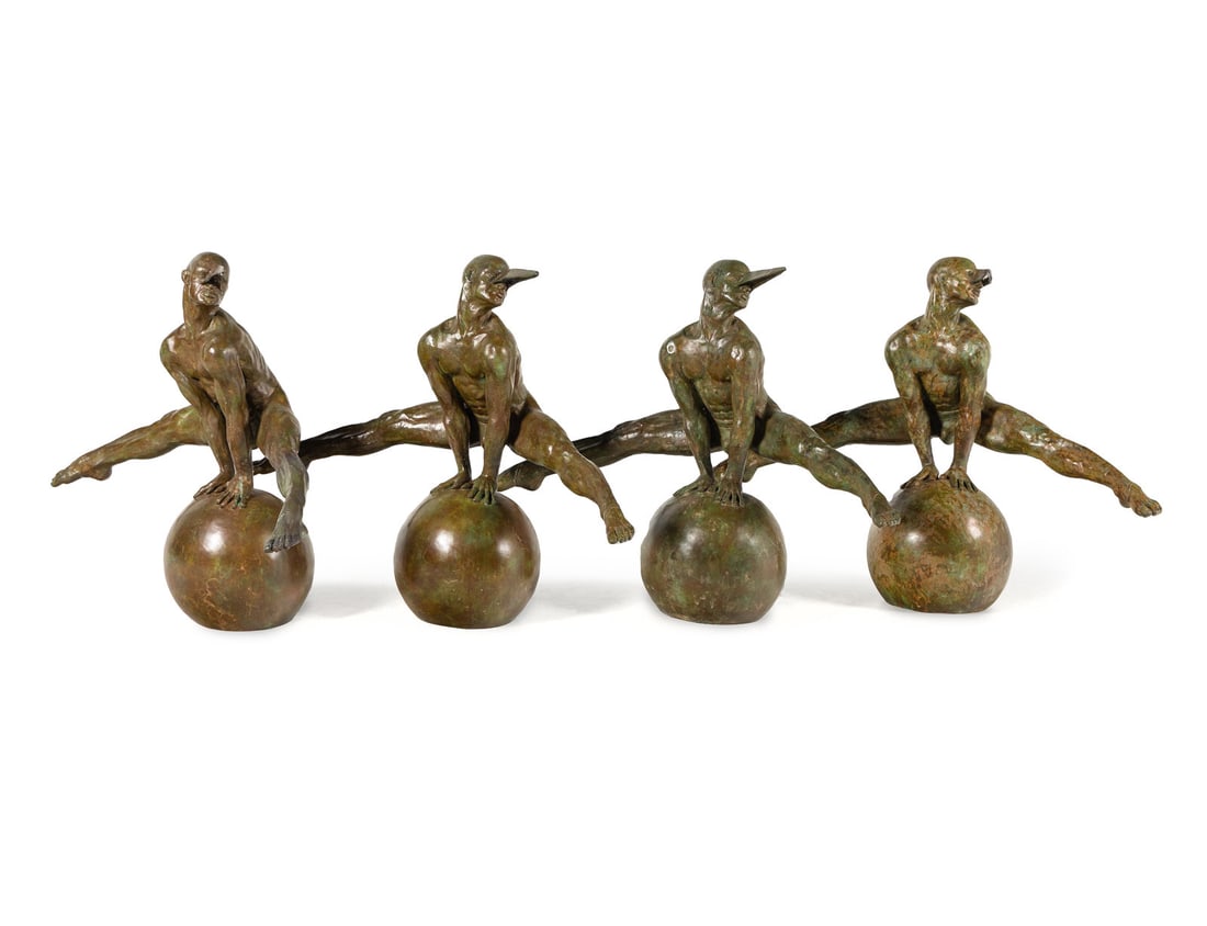  Jorge Marín
(Mexican, b. 1963)
Equilibrista en split (Group of Four Works), 2000   (1 of 6)