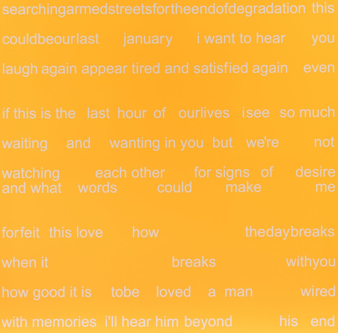 Adam Pendleton(American, b. 1984)Searching, 2004 (1 of 5)