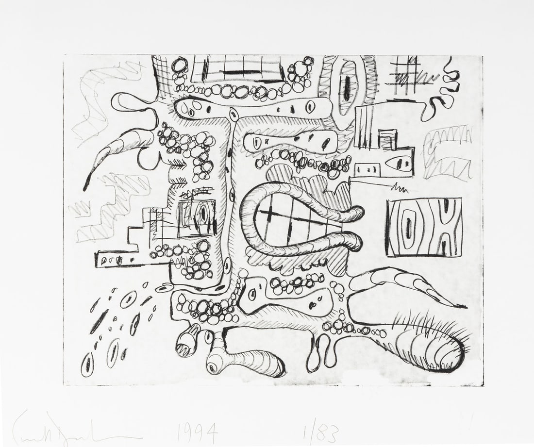 Carroll Dunham
(American, b. 1949)
Untitled, 1994 (1 of 5)