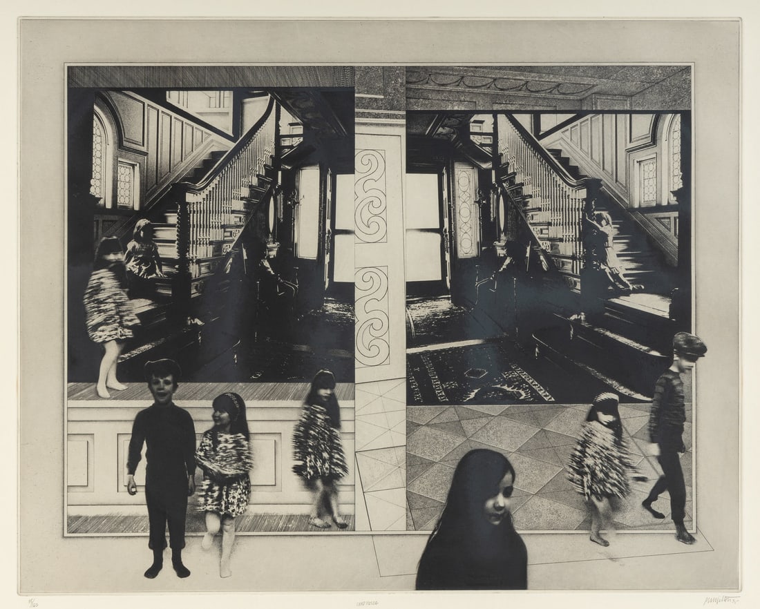 Peter Milton
(American, b. 1930)
Card House, 1975 (1 of 7)