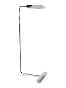 A Cedric Hartman Chrome Floor Lamp: A Cedric Hartman Chrome Floor Lamp Mid-20th Century Height 37 inches.