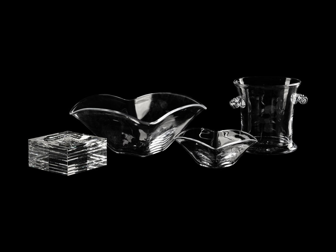 Three Simon Pearce Glass Articles and a Veritas Ashtray (1 of 8)