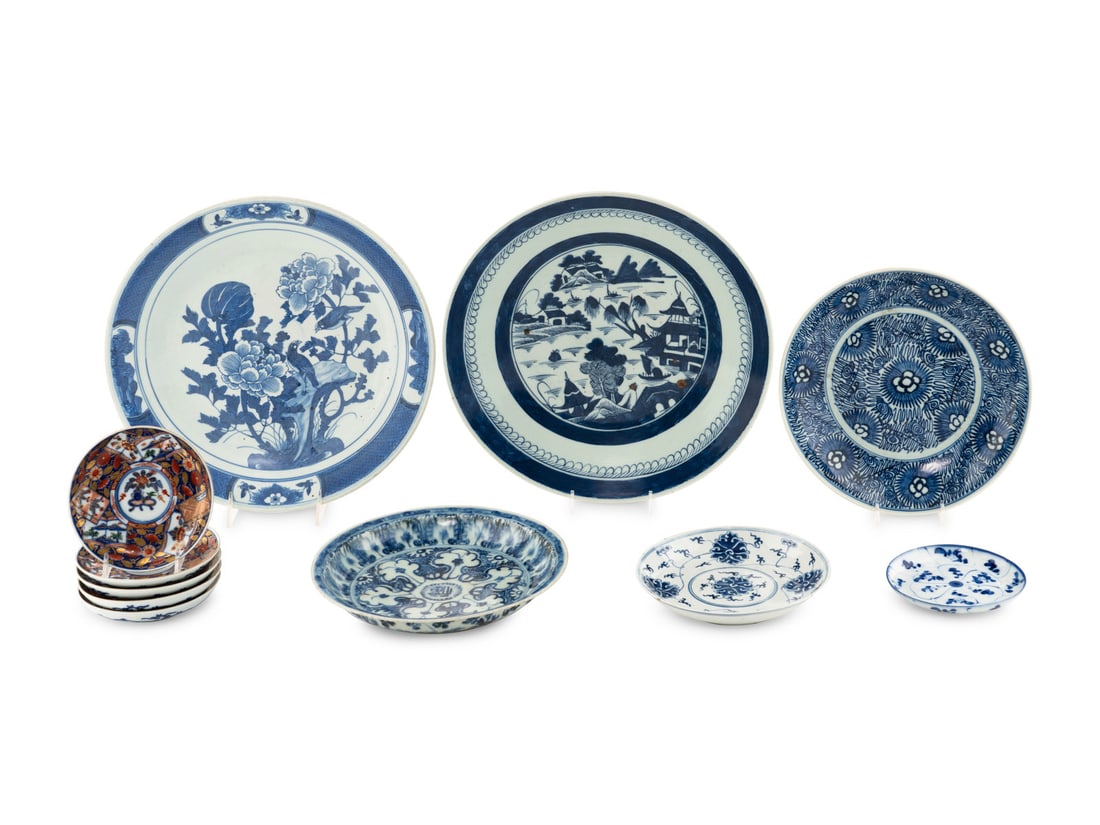 Eleven Asian Porcelain Plates (1 of 11)