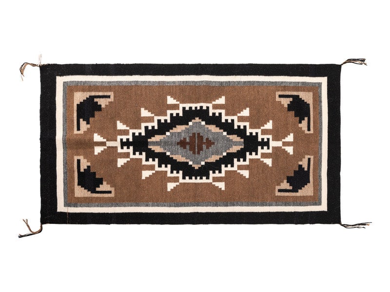 Navajo Two Grey Hills Tapestry Weaving (1 of 3)