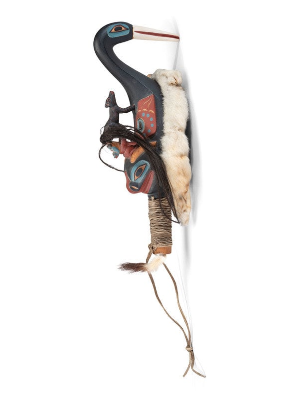 Fearon Smith Jr., Tsungani
(Adopted Kwakwaka'awkw, b. 1948)
Oyster Catcher Rattle (1 of 4)