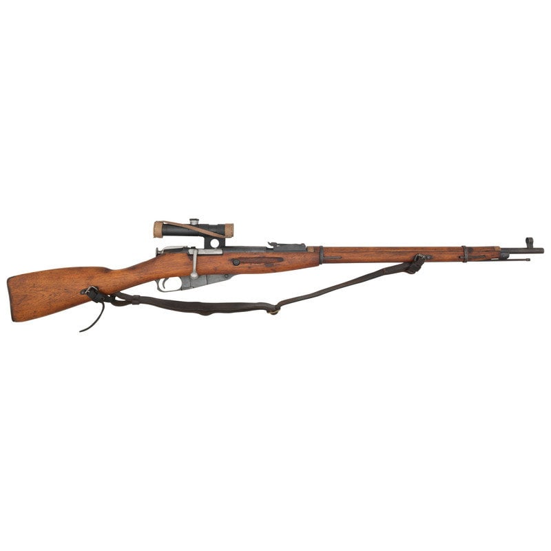 ** Mosin-Nagant Tula Built M91/30 PU Sniper Non Import Marked and Arsenal Refurbished: ** Mosin-Nagant Tula Built M91/30 PU Sniper Non Import Marked and Arsenal Refurbished World War II 7.62x54mmR. 28.7" barrel length. SN: 29323. Blued metal finish with polished bolt set in straight wri