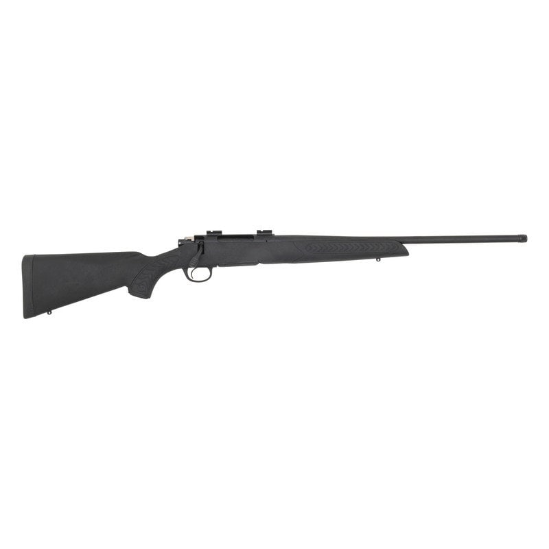 * Thompson Center T/C Compass New in Box: * Thompson Center T/C Compass New in Box .223 Remington. 21.625" barrel length. SN: THU5666. Matte black finish to the metal parts and set in a freefloating black synthetic stock with front and rear s