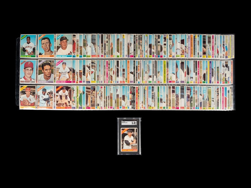 A Complete Set of 1966 Topps Baseball Cards (598/598), (1 of 4)