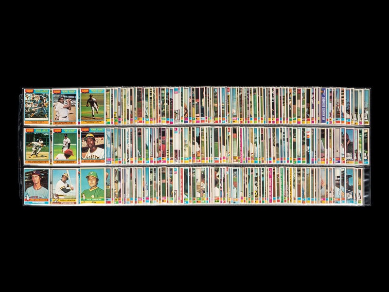 A Complete Set of 1976 Topps Baseball Cards (660/660), (1 of 2)
