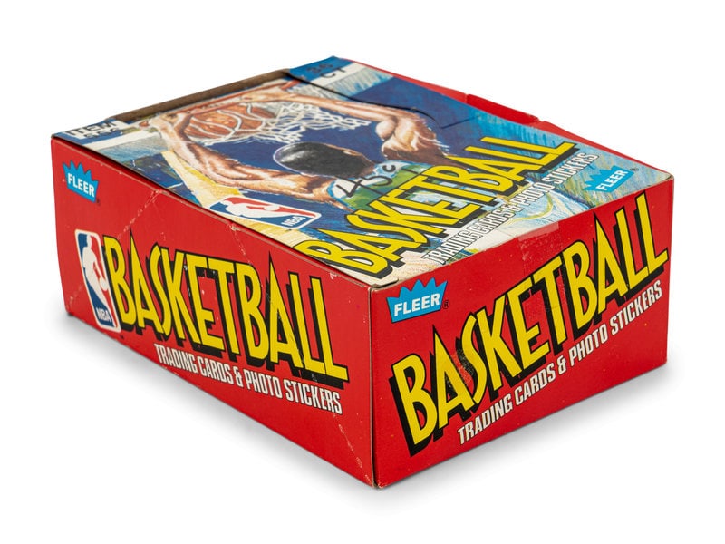 A Wax Box of 1989 Fleer Basketball Cards (36 Packs) (1 of 3)