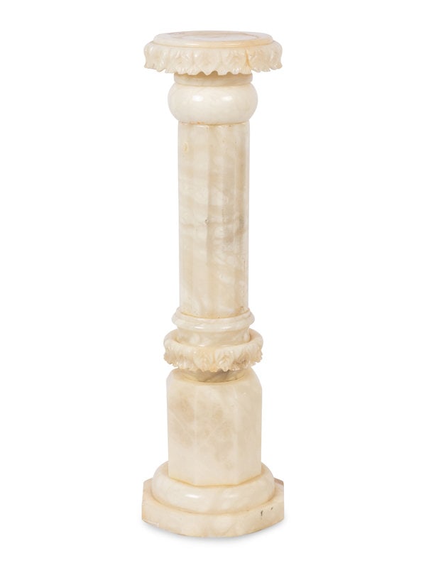 A Continental Marble Pedestal (1 of 4)