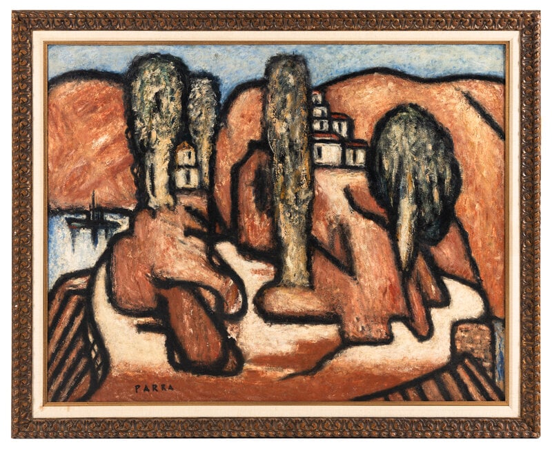 Gines Parra
(Spanish,1895-1960)
Untitled (Paysage), c. 1955 (1 of 5)