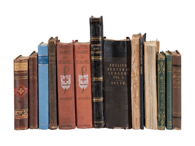 [CIVIL WAR]. Civil War medicine. Approx. 22 volumes. (1 of 1)