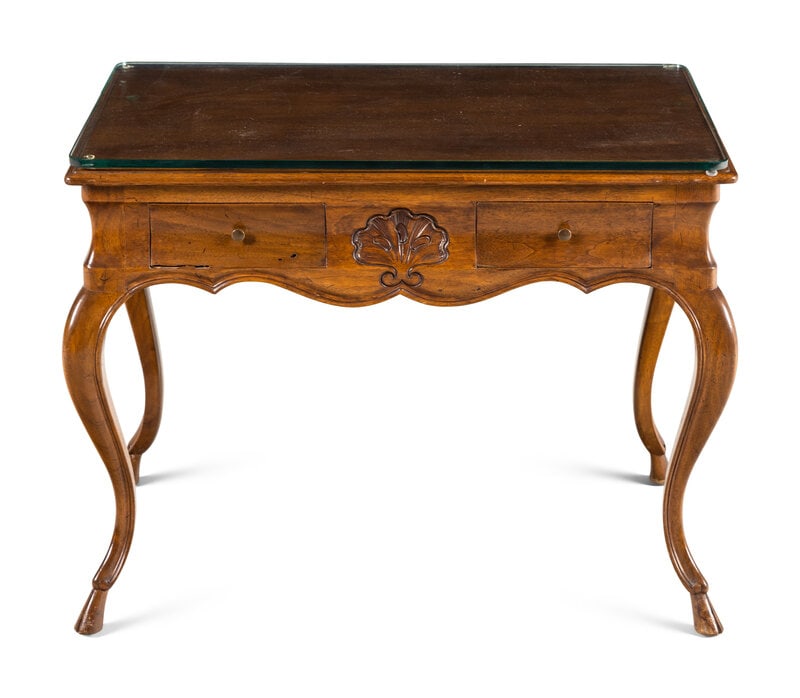 A Louis XV Style Walnut Dressing Table (1 of 4)