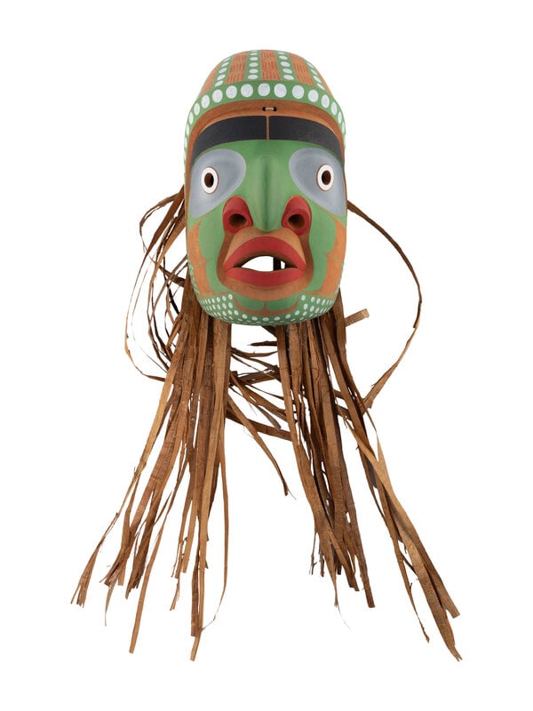
A Bella Coola (Octopus & Human) Mask by Gene Brabant (1 of 3)